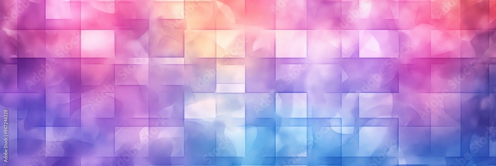 Plaid Material Structure Background - Generative AI Plaid Material Structure Background - Generative AI