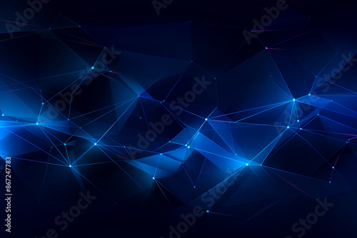 Abstract technology digital line electronic network data innovation concept background.