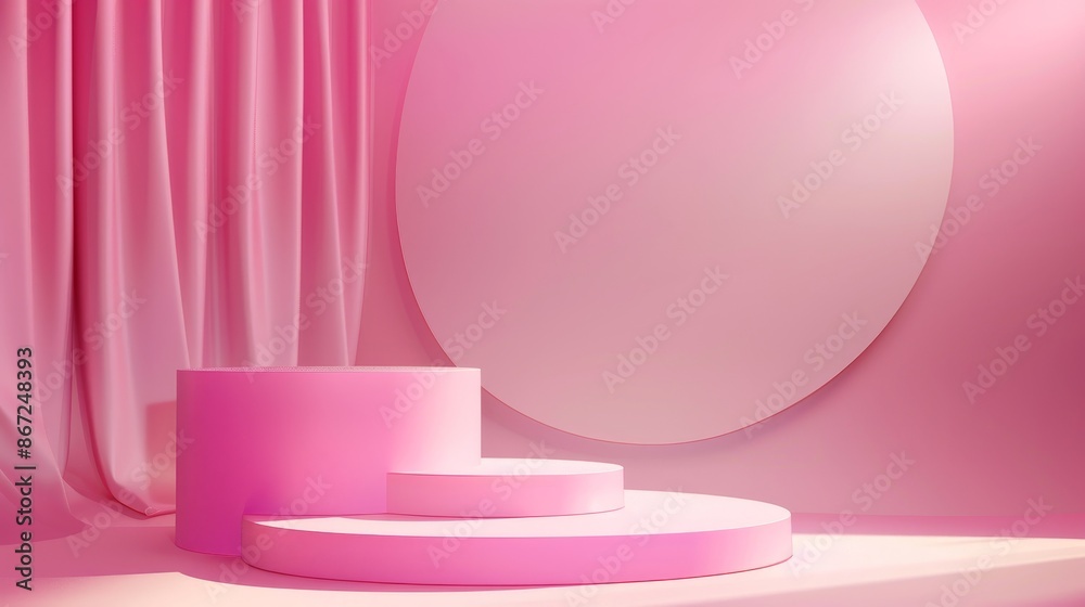 Abstract background for product presentation. Showcase your cosmetic products, podium stage pedestal or platform. Vector illustration. Abstract background for product presentation. Showcase your cosmetic products, podium stage pedestal or platform. Vector illustration.