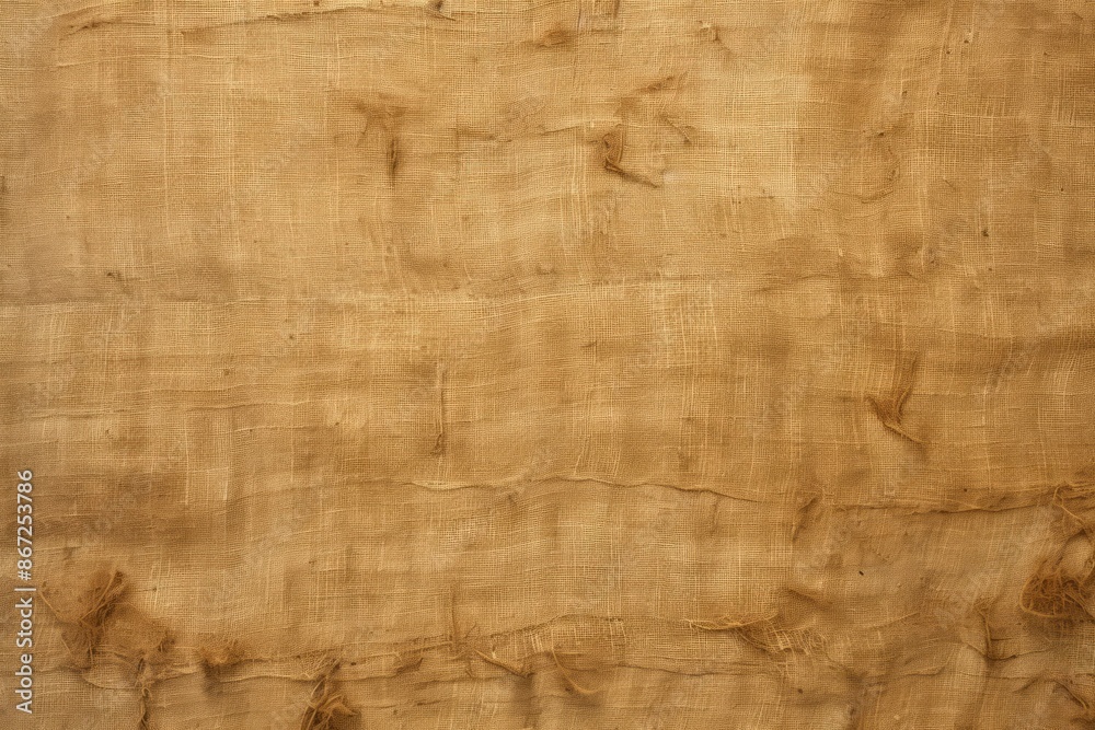 Burlap Material Structure Background - Generative AI Burlap Material Structure Background - Generative AI
