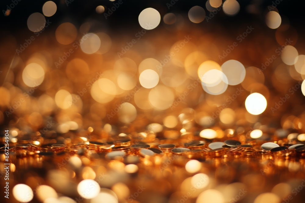 Metallic Material Structure Background - Generative AI Metallic Material Structure Background - Generative AI