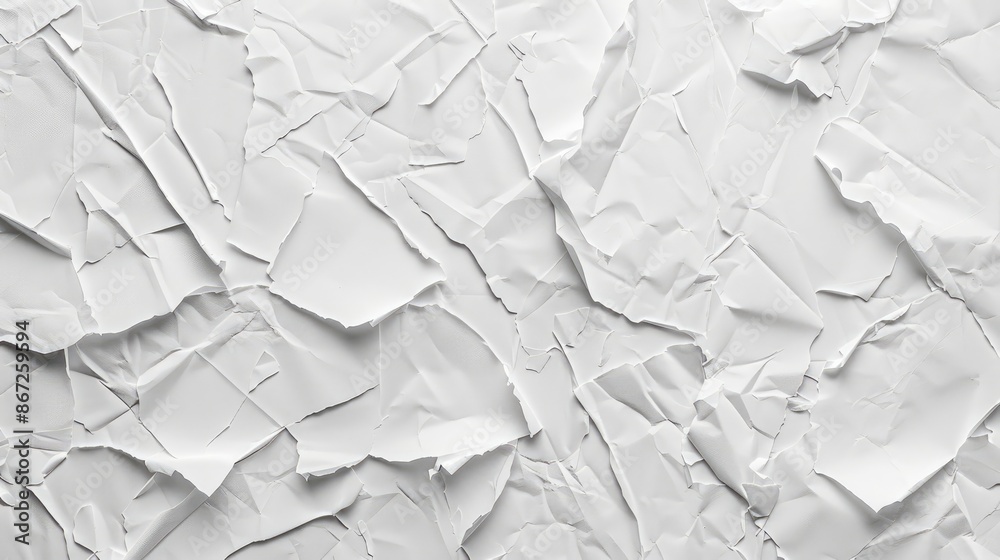 Fototapeta premium White Paper Texture Background Ideal for Any Content Backdrop