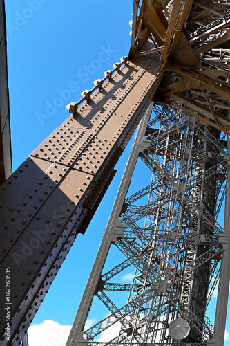 Paris Eiffel Tower iron structure