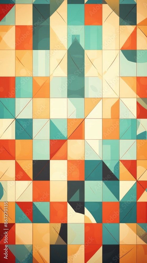 Tiles Material Structure Background - Generative AI Tiles Material Structure Background - Generative AI