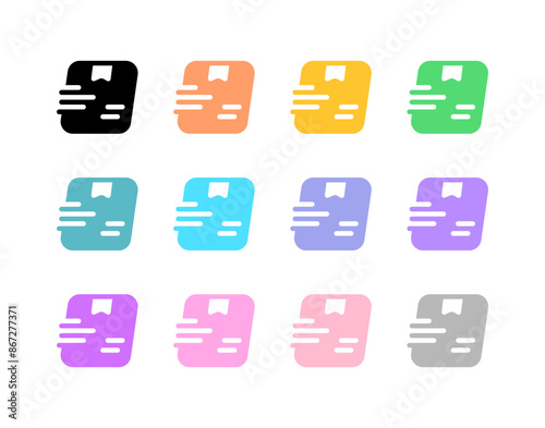Editable express, fast, instant delivery vector icon. Shipping, delivery, e-commerce, logistics. Part of a big icon set family. Perfect for web and app interfaces, presentations, infographics, etc