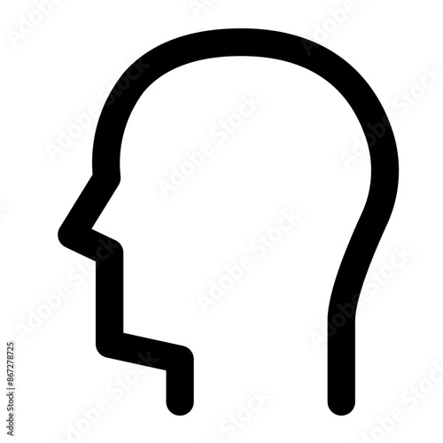 head brain think icon