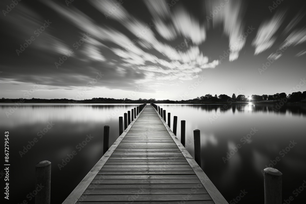 Fototapeta premium Sunset Material Structure Background - Generative AI