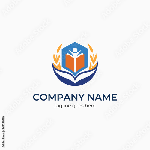 Free Download Education and Graduation Logo Design Vector - GFXLoad