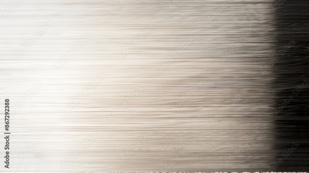 Gleaming brushed aluminum plate, wide surface with fine texture, soft light reflections enhancing the metallic beauty, industrial elegance, smooth and polished finish Gleaming brushed aluminum plate, wide surface with fine texture, soft light reflections enhancing the metallic beauty, industrial elegance, smooth and polished finish