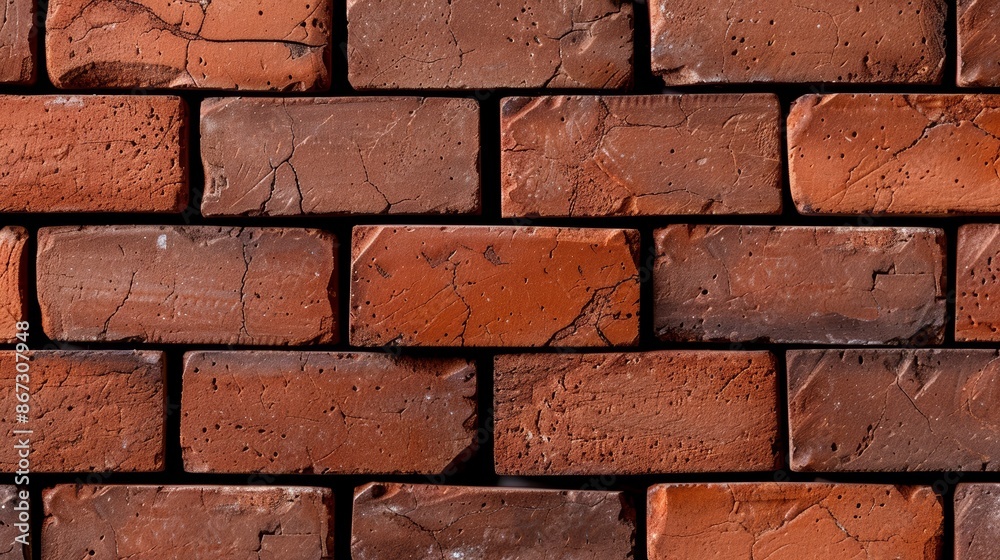 Red Brick Wall Background, for brickwork background design