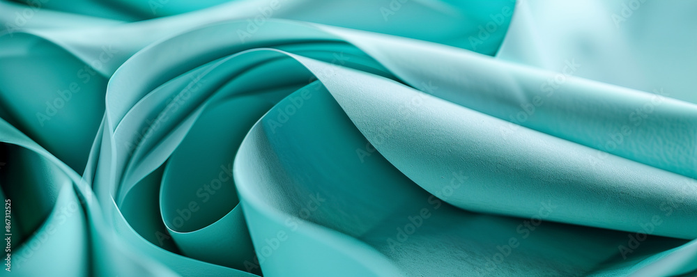 Create an intricate and realistic HD image of a blank teal paper poster texture, highlighting its soothing yet vibrant qualities. Create an intricate and realistic HD image of a blank teal paper poster texture, highlighting its soothing yet vibrant qualities.