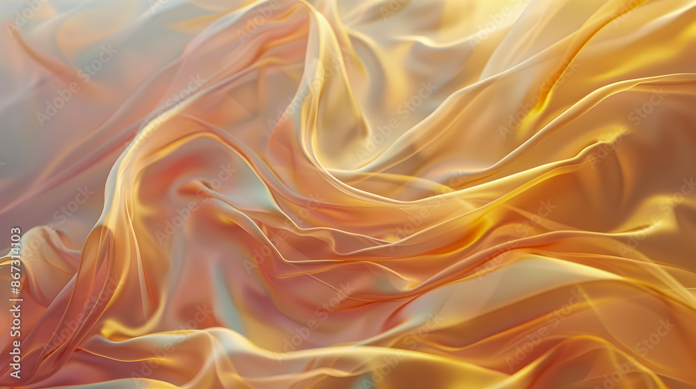 Fototapeta premium Soft Ethereal Digital Backdrop with Minimalist Abstract Design and Delicate Textures