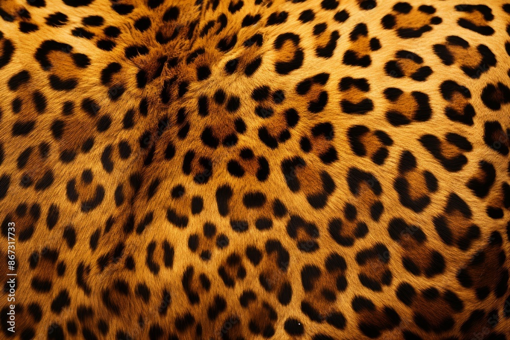 Animal Print Material Structure Background - Generative AI Animal Print Material Structure Background - Generative AI