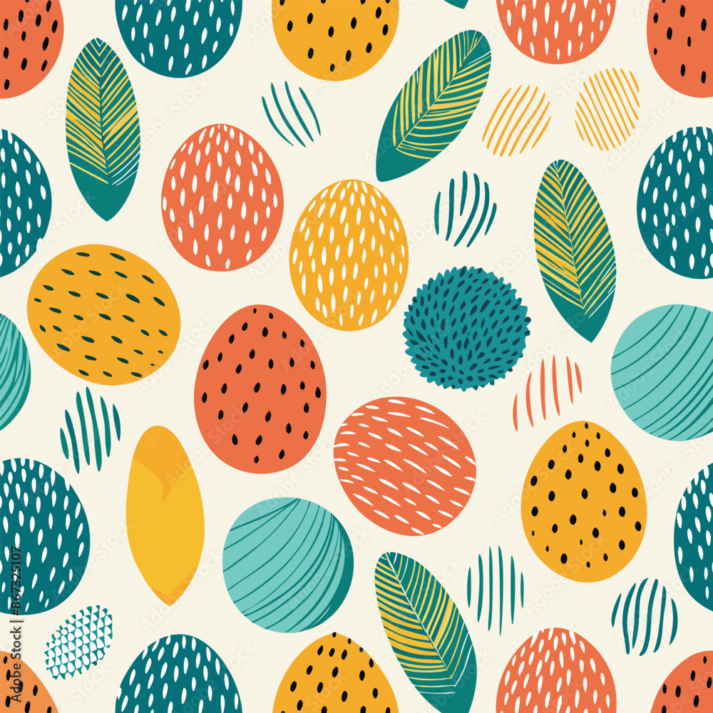 Hand drawn textured seamless patterns design Hand drawn textured seamless patterns design