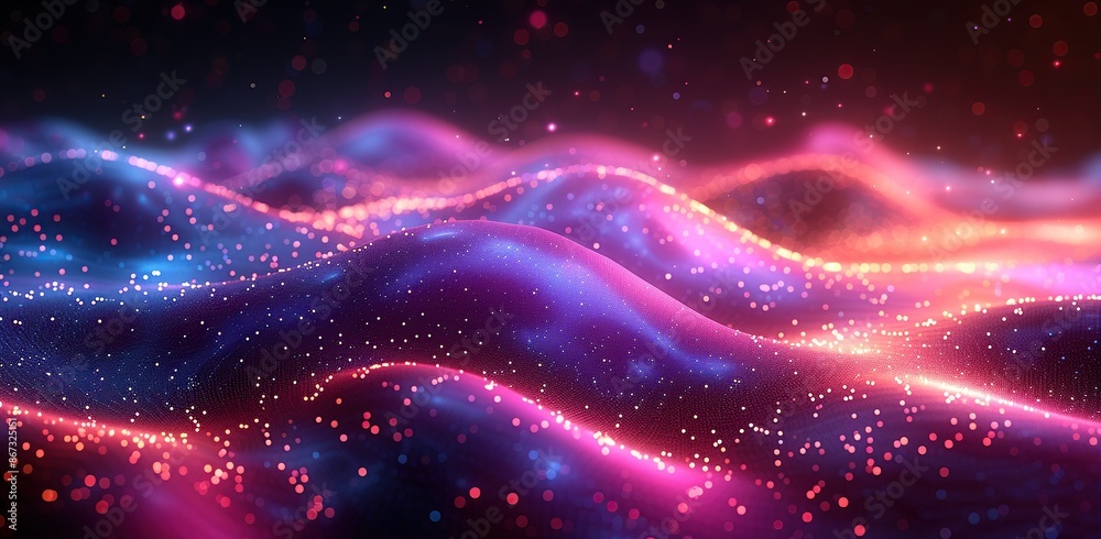 Abstract blue and purple background. Created with Generative AI Abstract blue and purple background. Created with Generative AI