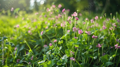 Wallpaper Mural Wild Radish Growing Naturally Torontodigital.ca