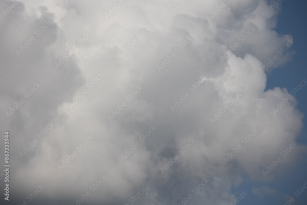 Blue sky. Beautiful Cumulus clouds flying across the sky, Blue sky. Beautiful Cumulus clouds flying across the sky,