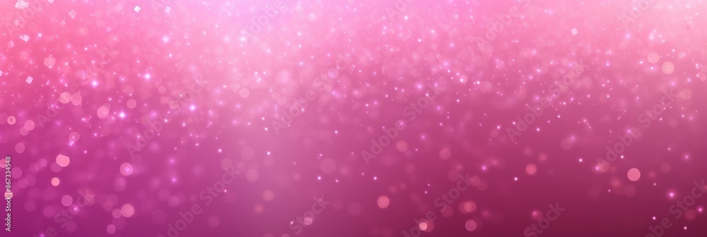 Abstract Pink Background with Glowing Particles Abstract Pink Background with Glowing Particles
