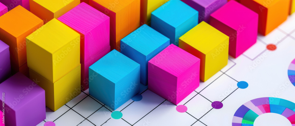 Digital transformation top view Evolving traditional businesses digital tone colored pastel Digital transformation top view Evolving traditional businesses digital tone colored pastel