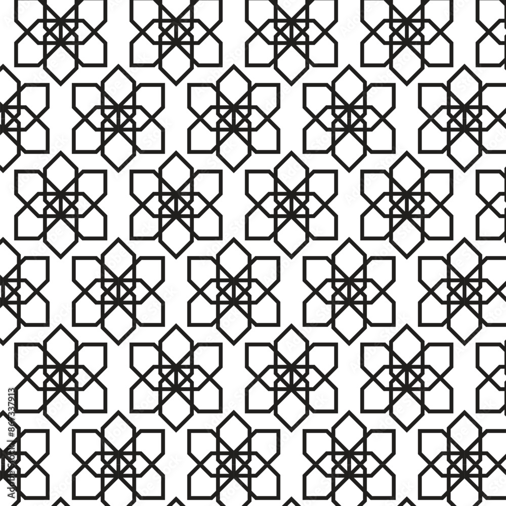 Abstract vector seamless pattern and swatches oriental line texture on white background wallpaper geometric diagonal fabric waves set of design elements Abstract vector seamless pattern and swatches oriental line texture on white background wallpaper geometric diagonal fabric waves set of design elements