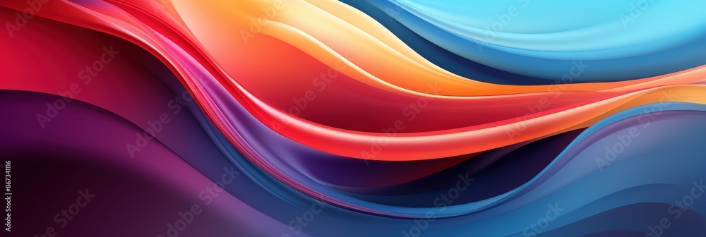 Abstract Colorful Swirling Design Abstract Colorful Swirling Design
