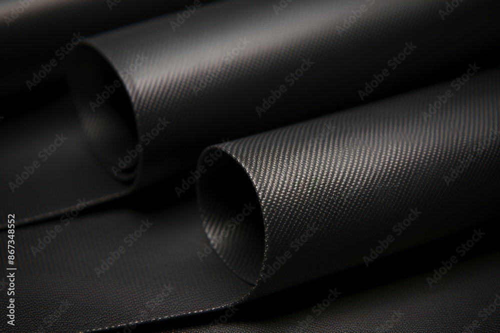 Carbon Fiber Material Structure Background - Generative AI Carbon Fiber Material Structure Background - Generative AI