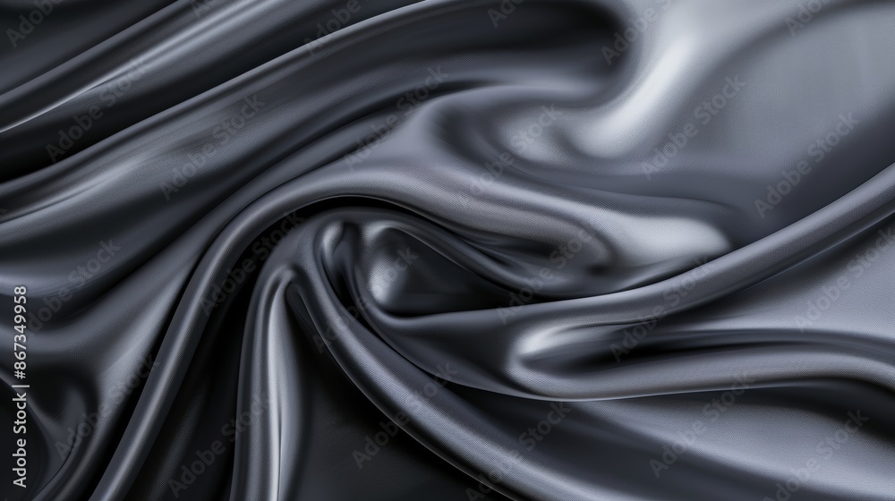 Vertical abstract art with dark tones and smooth lines, high contrast on a black background, silk texture, detailed dark black fabric, high resolution Vertical abstract art with dark tones and smooth lines, high contrast on a black background, silk texture, detailed dark black fabric, high resolution