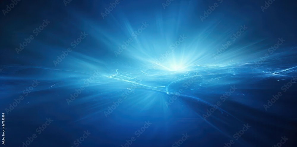 Serenity in Simplicity. Peaceful Blue Background Concept Serenity in Simplicity. Peaceful Blue Background Concept