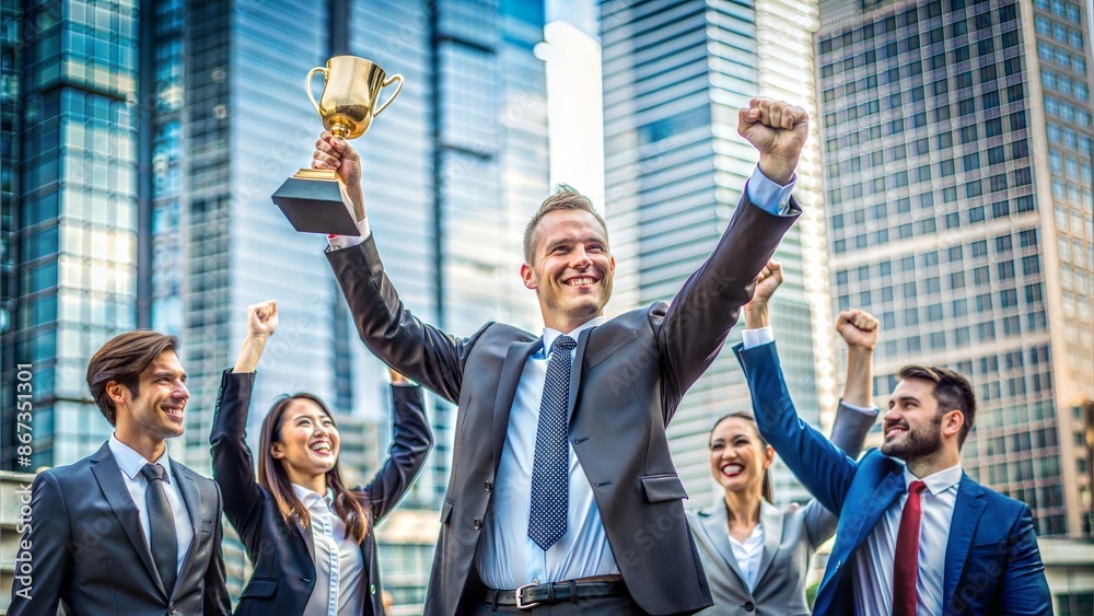 Success and Achievement: An image representing success and achievement in the corporate world.
Success and Achievement: An image representing success and achievement in the corporate world.