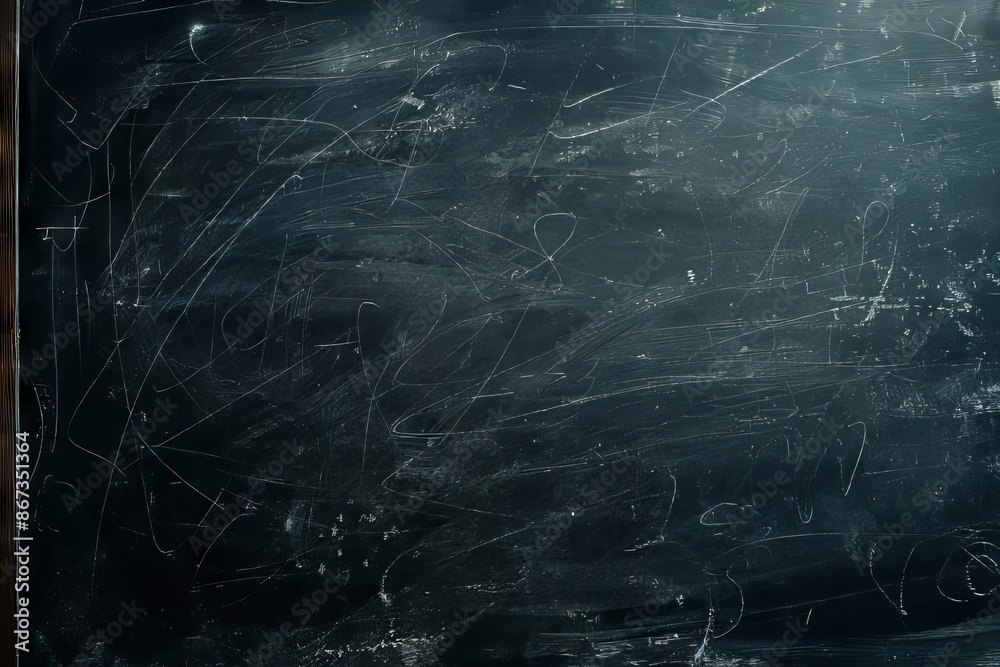 A blackboard with chalk on it. A blackboard with chalk on it.