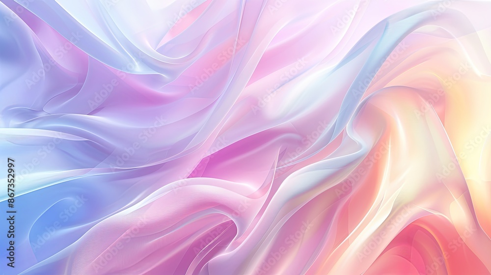 Soft, pastel-colored abstract background with smooth gradients and gentle curves. Soft, pastel-colored abstract background with smooth gradients and gentle curves.