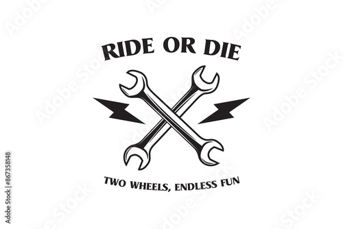 Streetwear motorcycle merch graphic tee design vector templates