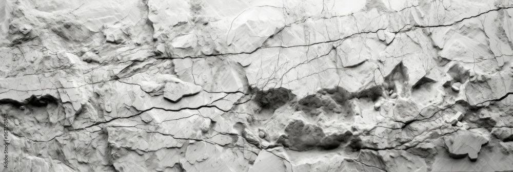 Fototapeta premium Travertine Material Structure Background - Generative AI