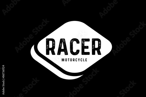 typography racer graphic tee Vintage racing design ideas