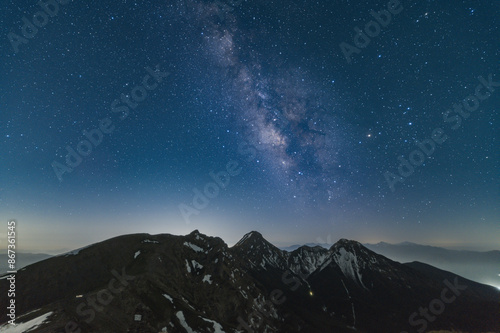 八ヶ岳の夜空