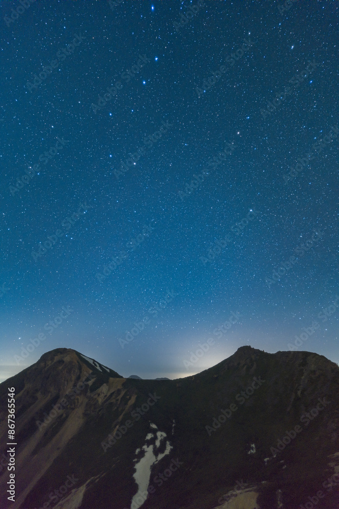 天狗岳の夜空 天狗岳の夜空
