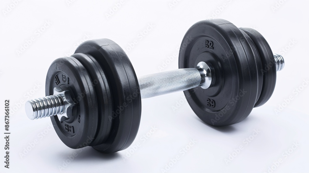 Fitness workout gear hand weight isolated on white. Fitness workout gear hand weight isolated on white.