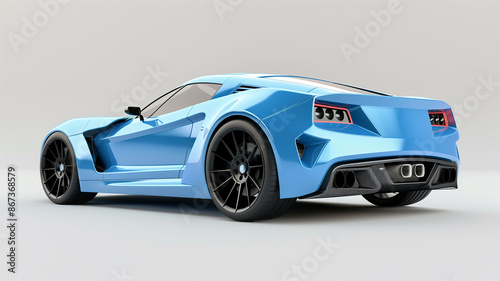 Future Concept Automotive Scene