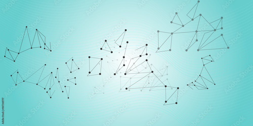 Grey graphic background dots with connections technologies and sharing data as abstract concept. Grey graphic background dots with connections technologies and sharing data as abstract concept.