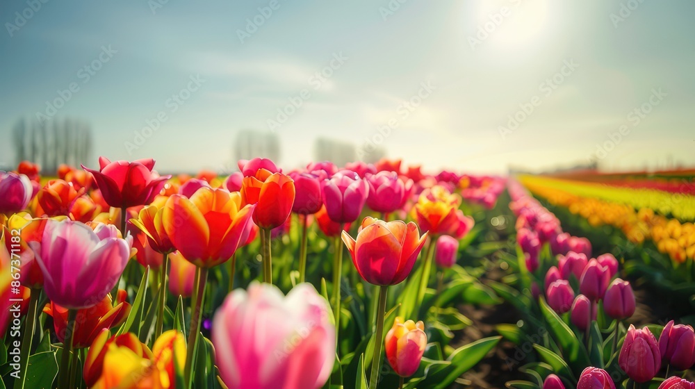 Obraz premium Flower Field