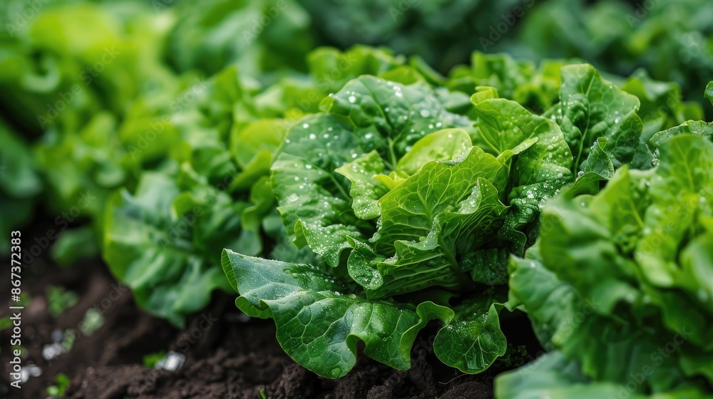 Cultivating Vegetables Hydroponically on a Farm Cultivating Vegetables Hydroponically on a Farm