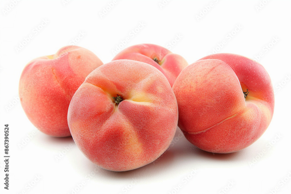 Picture of sweet fruits generated with ai technology isolated on white color background Picture of sweet fruits generated with ai technology isolated on white color background