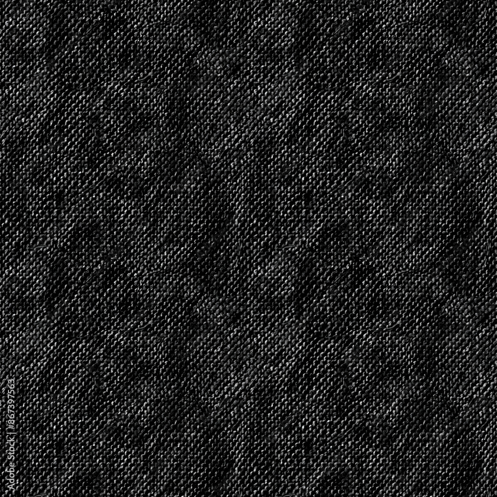 Seamless pattern with black linen fabric texture. Black fabric texture of natural cotton or linen textile material. Seamless pattern with black linen fabric texture. Black fabric texture of natural cotton or linen textile material.