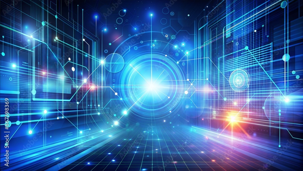Fototapeta premium digital technology abstract background
