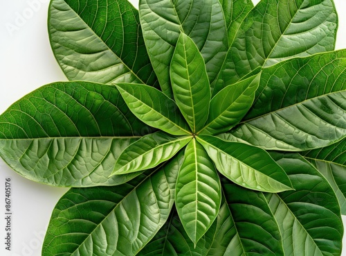  Vibrant Fresh Leaves of a Plant