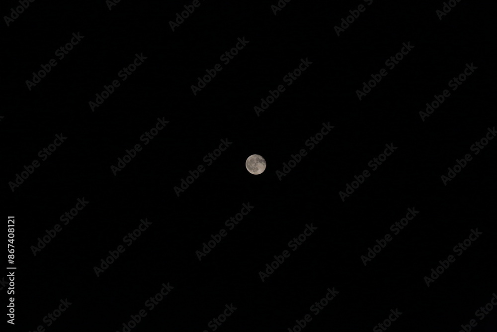 Full moon with a clear sky. Full moon with a clear sky.