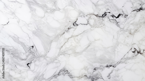 White Marble texture abstract background pattern with high resolution., generative ai