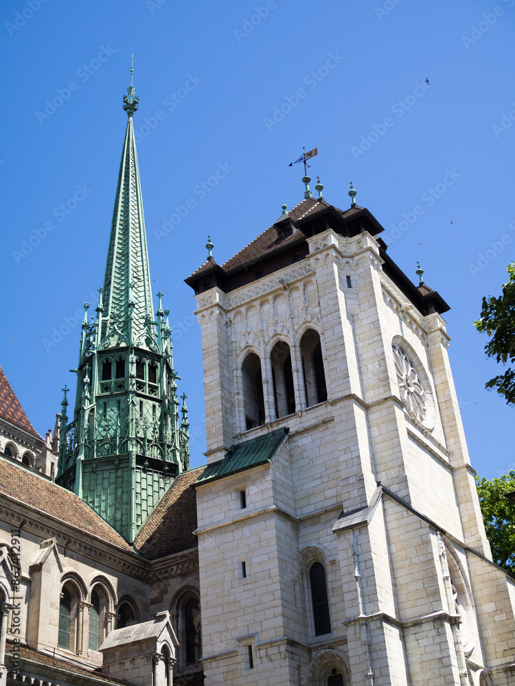 St. Peter Cathedral bell tower and spire