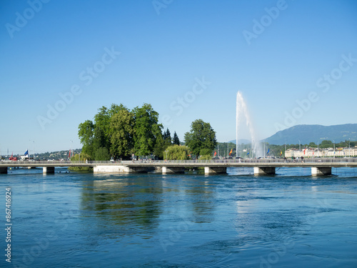 Lake Geneva Jet d'Eau
