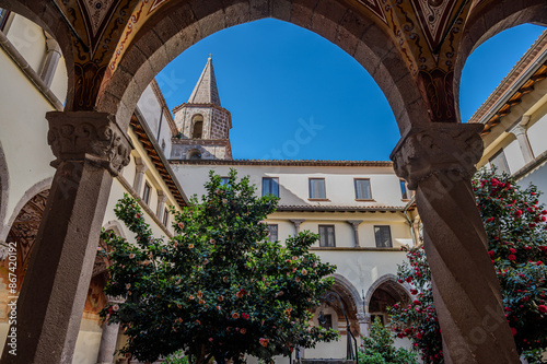 Roccamonfina, Campania. Sanctuary of the Madonna dei Lattani. photo